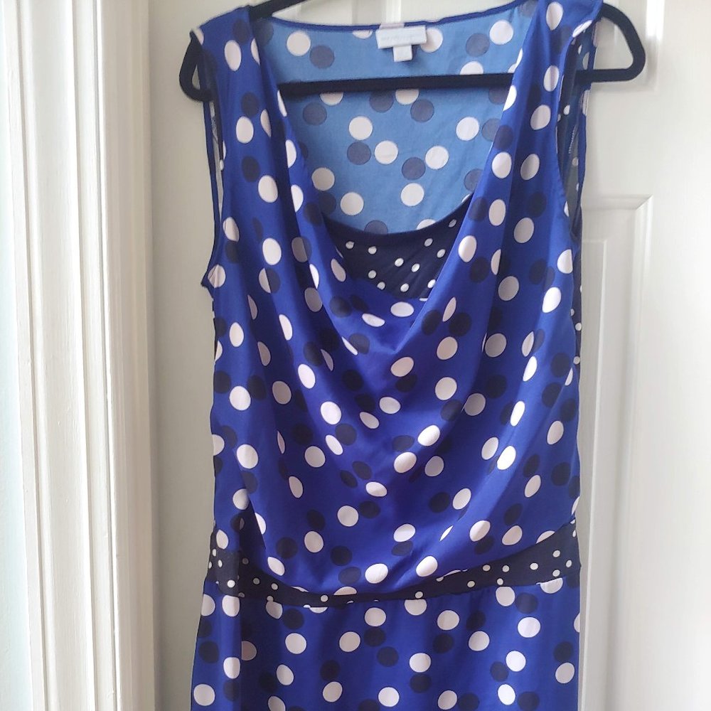 Casual polka dot dress